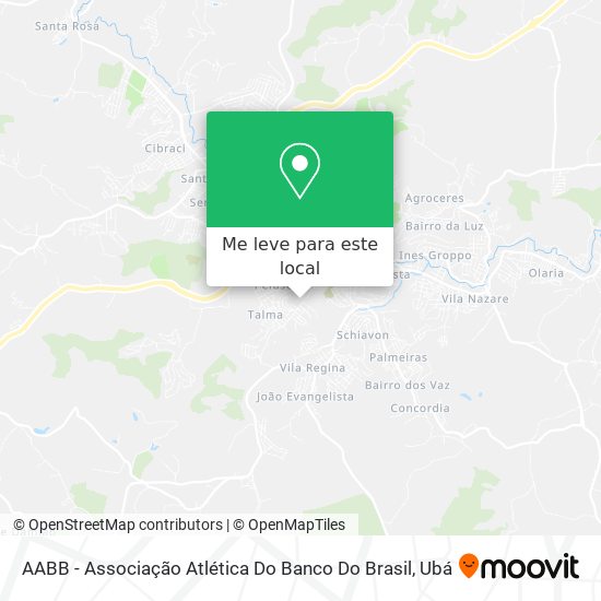 AABB - Associação Atlética Do Banco Do Brasil mapa