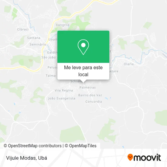 Vijule Modas mapa