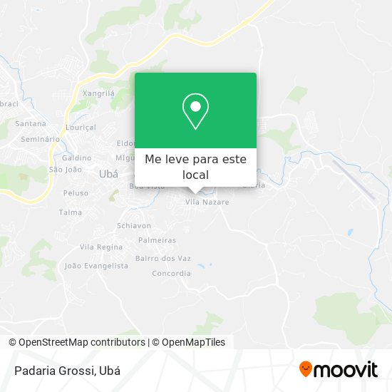 Padaria Grossi mapa