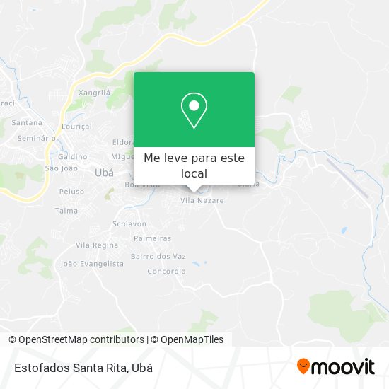 Estofados Santa Rita mapa