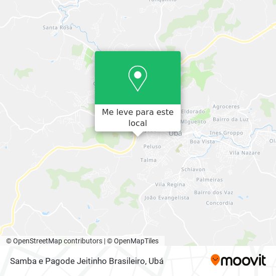 Samba e Pagode Jeitinho Brasileiro mapa