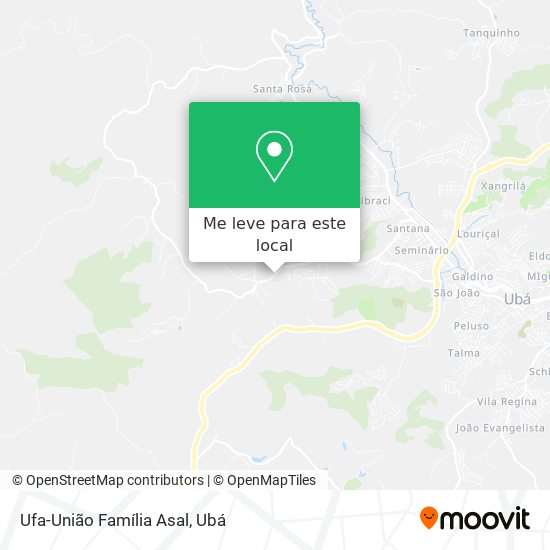 Ufa-União Família Asal mapa