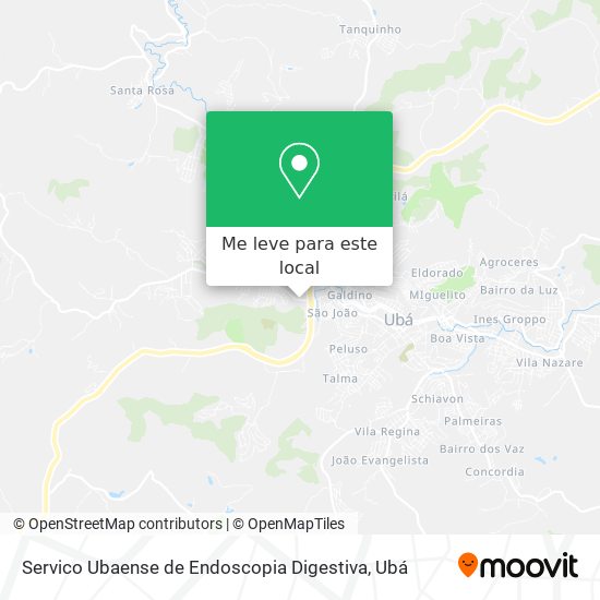 Servico Ubaense de Endoscopia Digestiva mapa