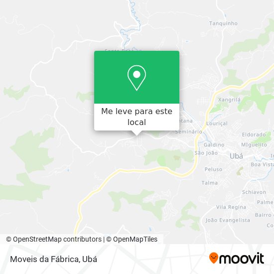 Moveis da Fábrica mapa