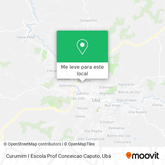 Curumim I Escola Prof Conceicao Caputo mapa