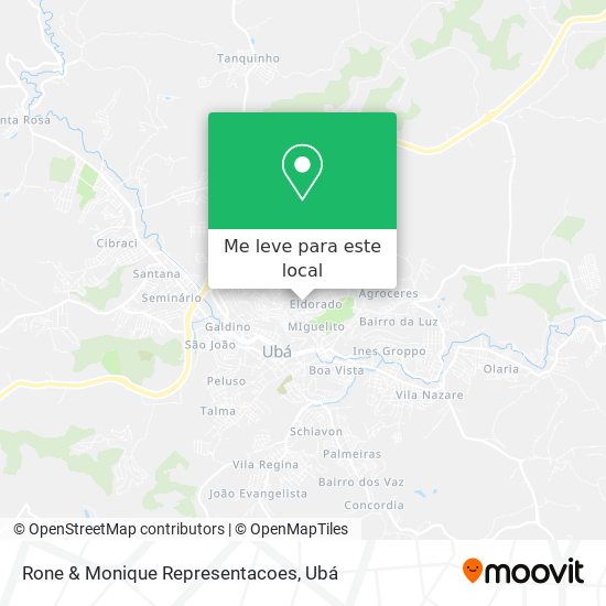 Rone & Monique Representacoes mapa