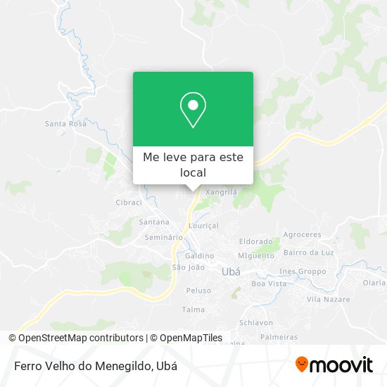 Ferro Velho do Menegildo mapa