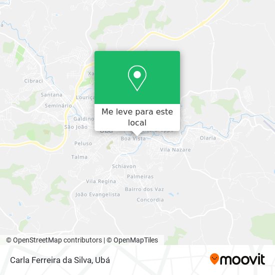 Carla Ferreira da Silva mapa