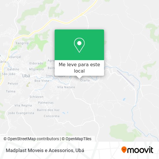 Madplast Moveis e Acessorios mapa