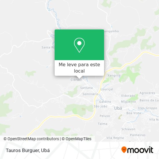 Tauros Burguer mapa