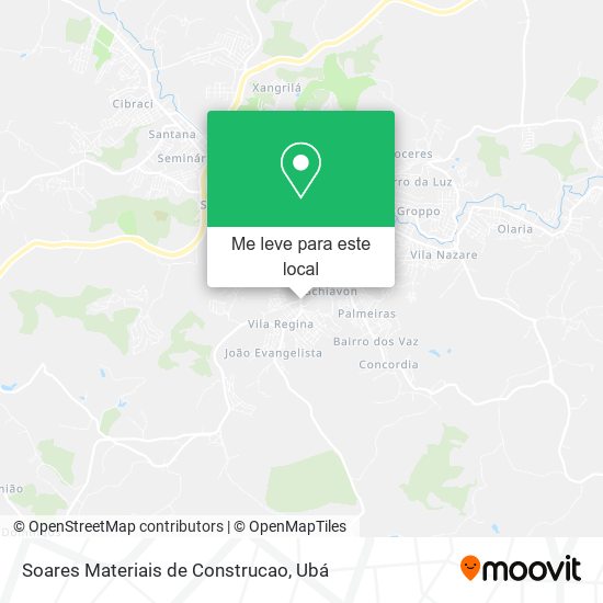 Soares Materiais de Construcao mapa