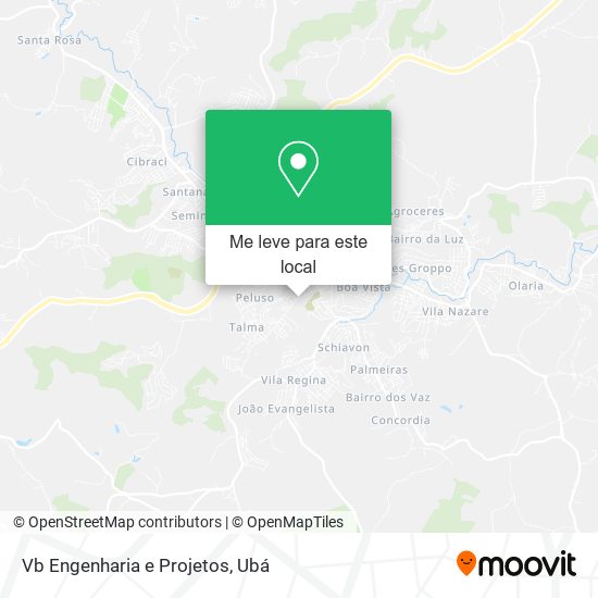 Vb Engenharia e Projetos mapa