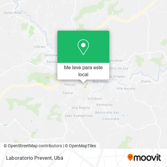 Laboratorio Prevent mapa