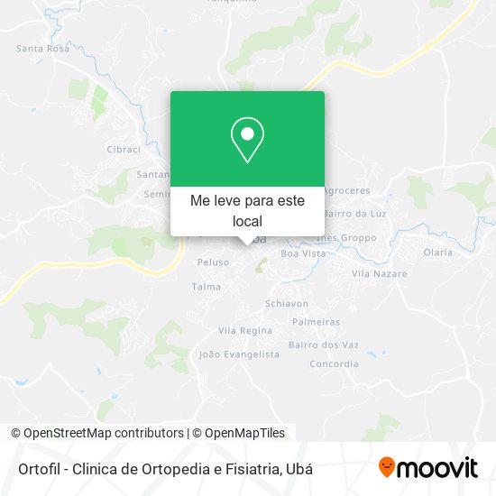 Ortofil - Clinica de Ortopedia e Fisiatria mapa