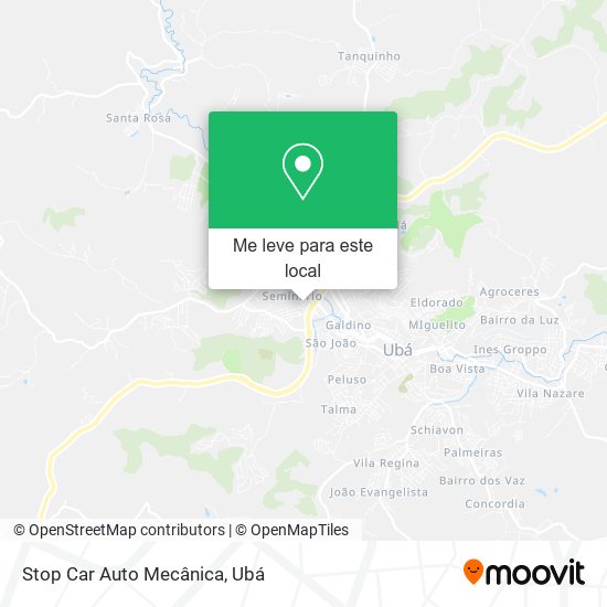 Stop Car Auto Mecânica mapa