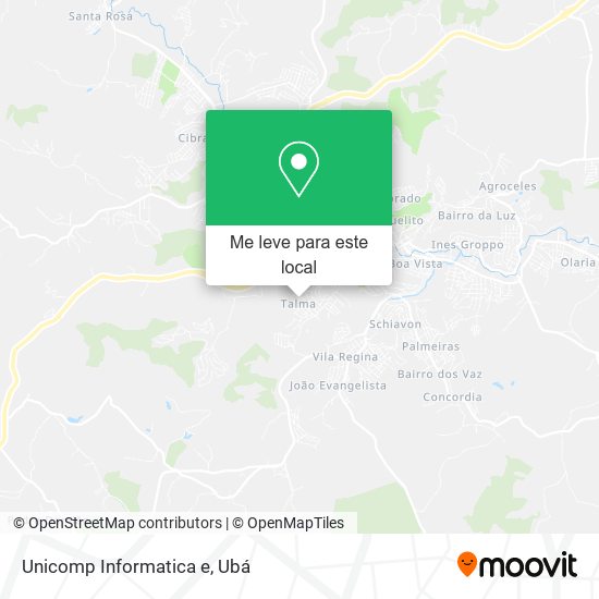 Unicomp Informatica e mapa