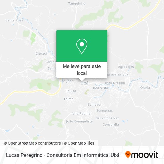 Lucas Peregrino - Consultoria Em Informática mapa