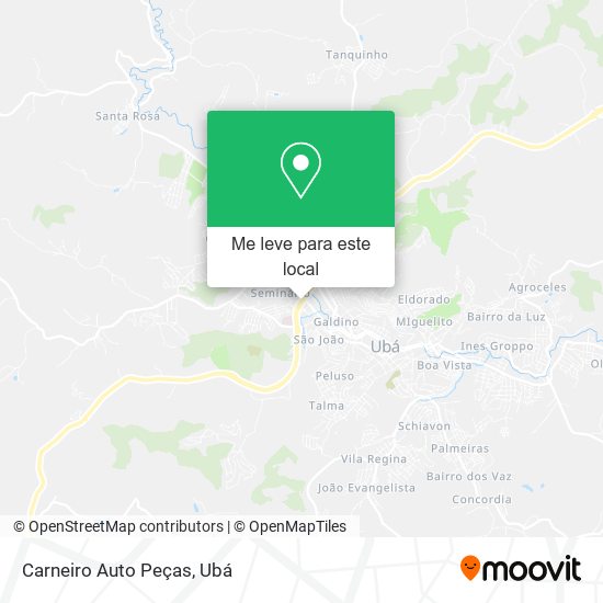 Carneiro Auto Peças mapa