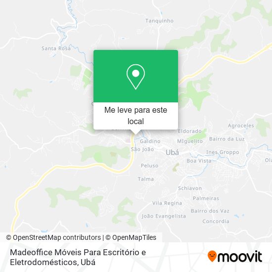 Madeoffice Móveis Para Escritório e Eletrodomésticos mapa