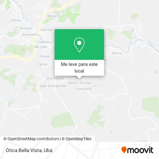 Ótica Bella Vista mapa