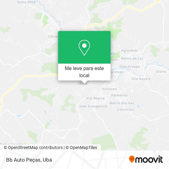 Bb Auto Peças mapa
