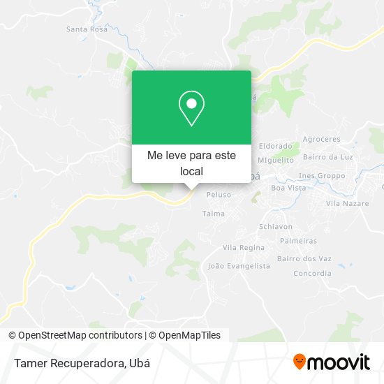 Tamer Recuperadora mapa