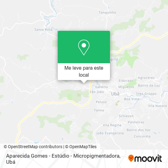 Aparecida Gomes - Estúdio - Micropigmentadora mapa