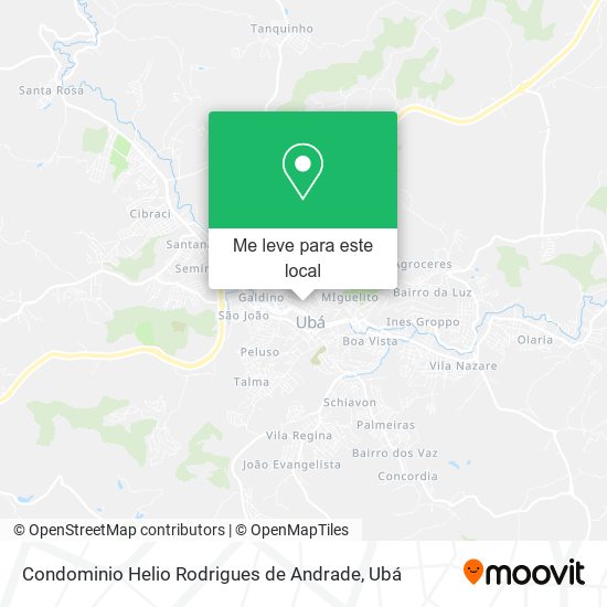Condominio Helio Rodrigues de Andrade mapa