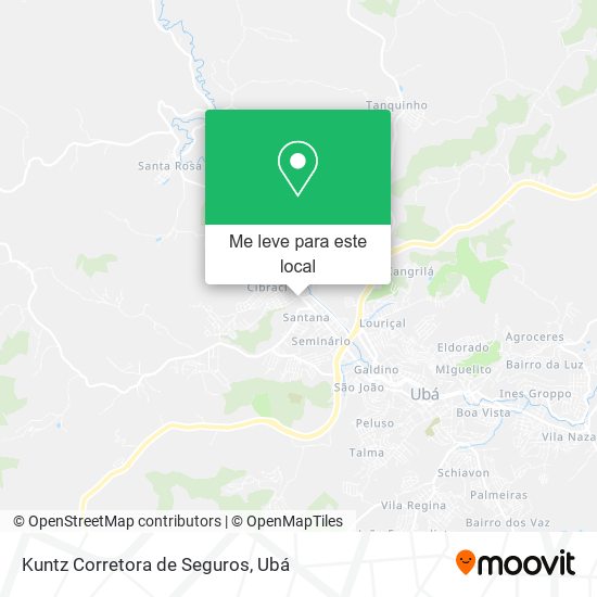 Kuntz Corretora de Seguros mapa