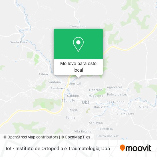 Iot - Instituto de Ortopedia e Traumatologia mapa