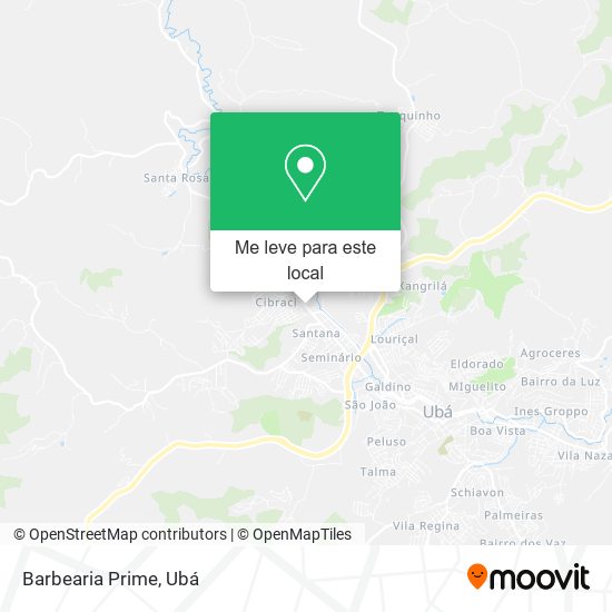 Barbearia Prime mapa