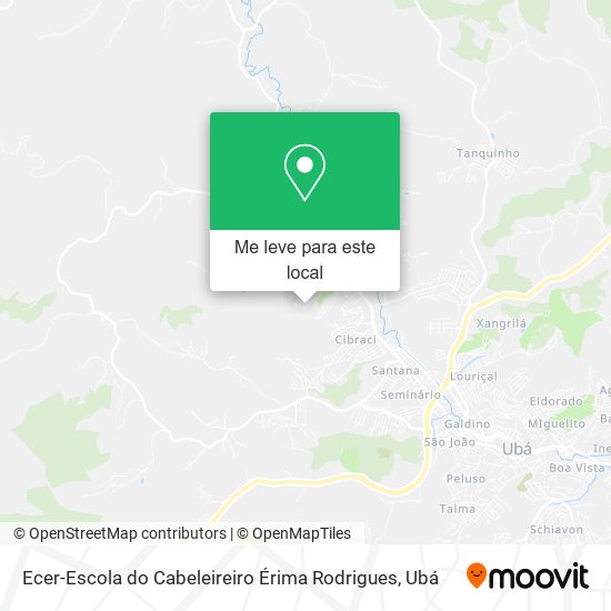 Ecer-Escola do Cabeleireiro Érima Rodrigues mapa