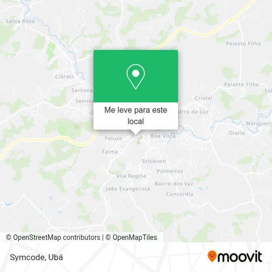 Symcode mapa