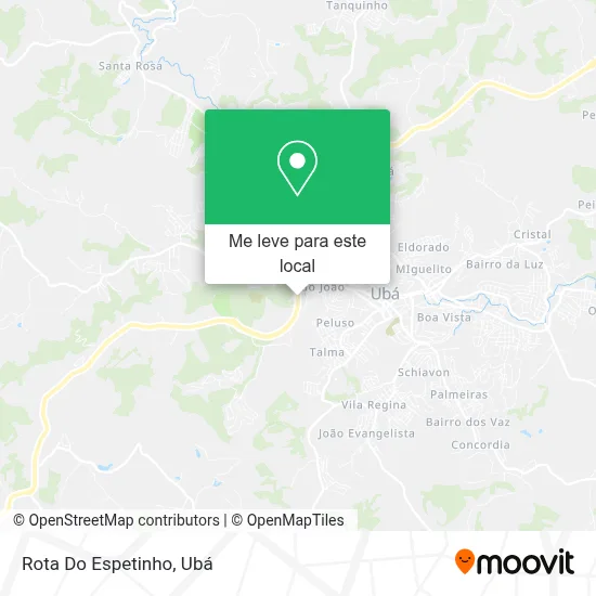 Rota Do Espetinho mapa