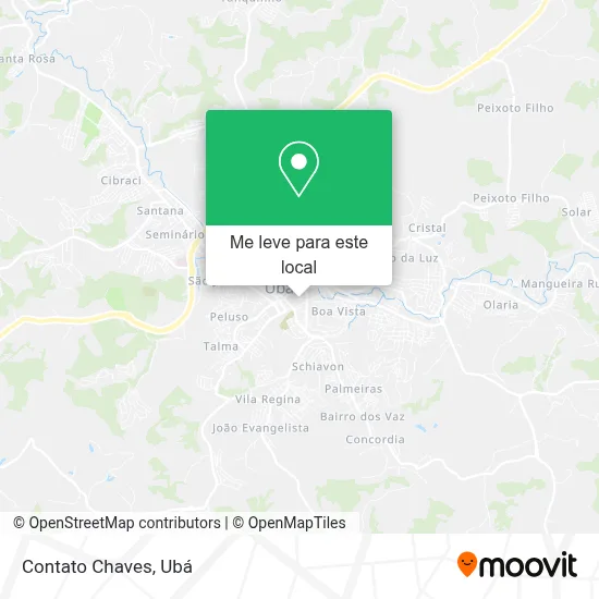 Contato Chaves mapa