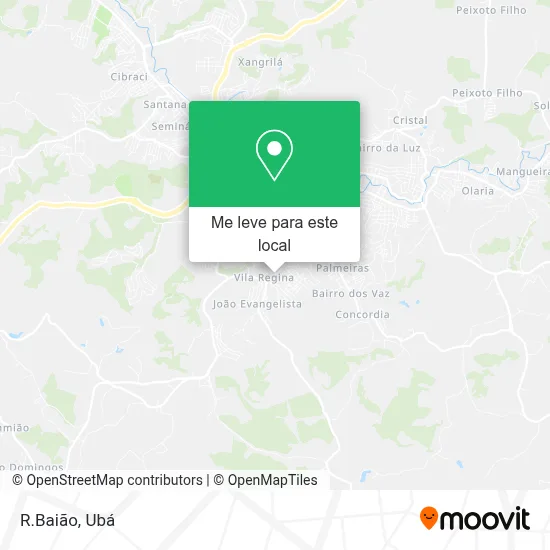 R.Baião mapa