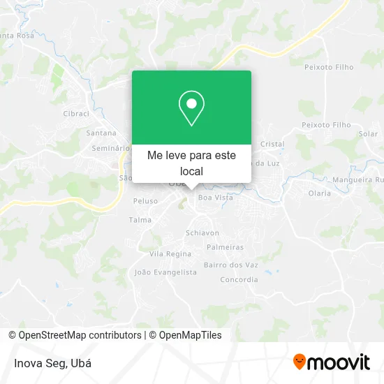 Inova Seg mapa