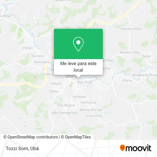 Tozzi Som mapa