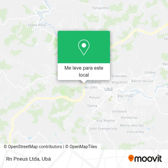 Rn Pneus Ltda mapa