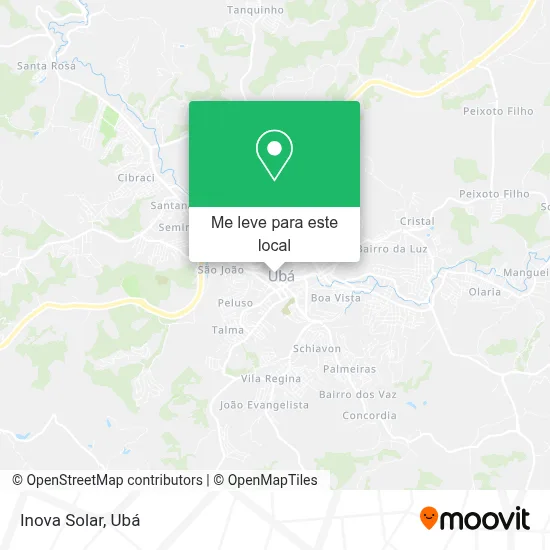 Inova Solar mapa
