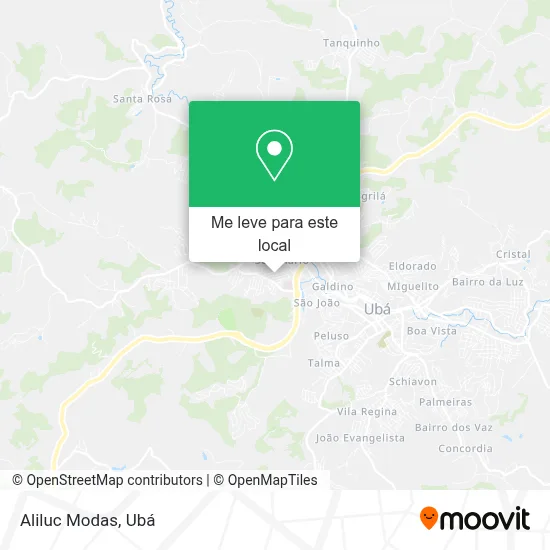 Aliluc Modas mapa