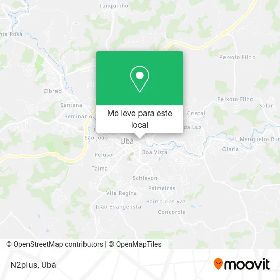 N2plus mapa