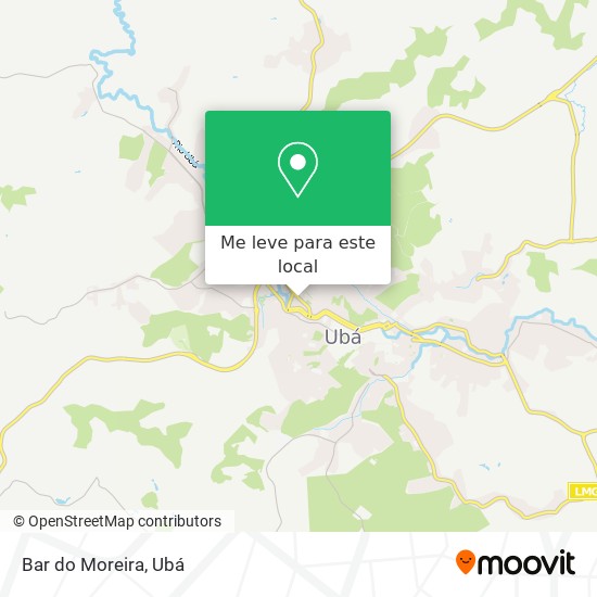 Bar do Moreira mapa