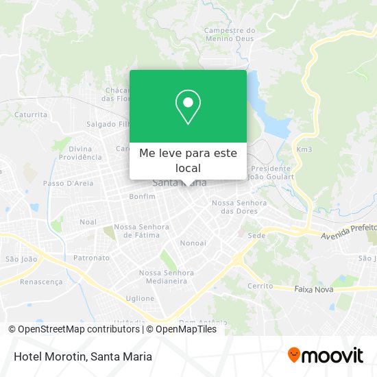 Hotel Morotin mapa
