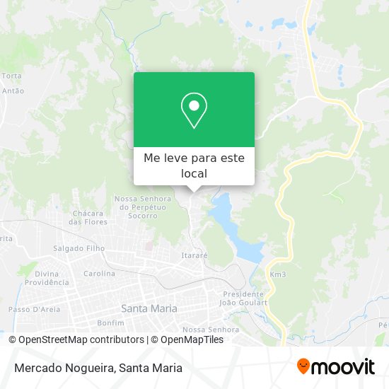 Mercado Nogueira mapa