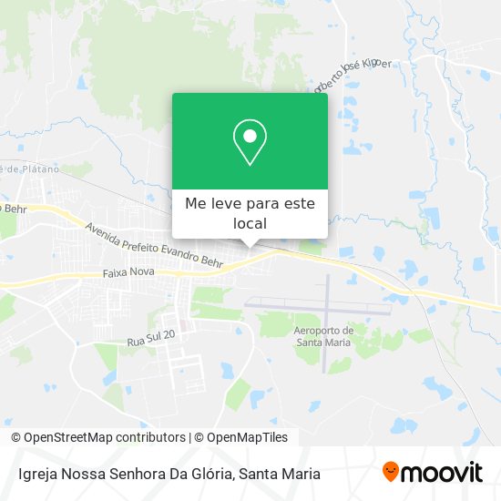 Igreja Nossa Senhora Da Glória mapa