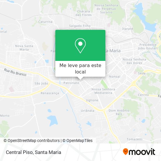 Central Piso mapa