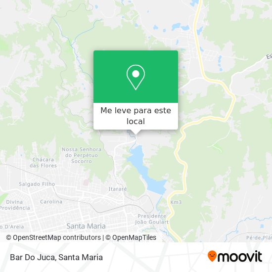 Bar Do Juca mapa
