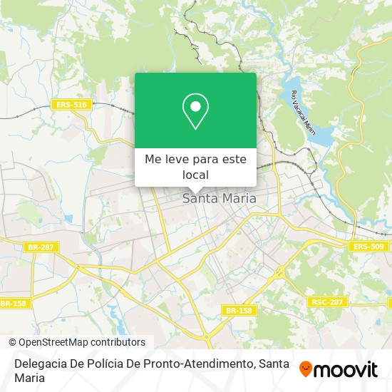 Delegacia De Polícia De Pronto-Atendimento mapa