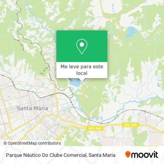 Parque Náutico Do Clube Comercial mapa